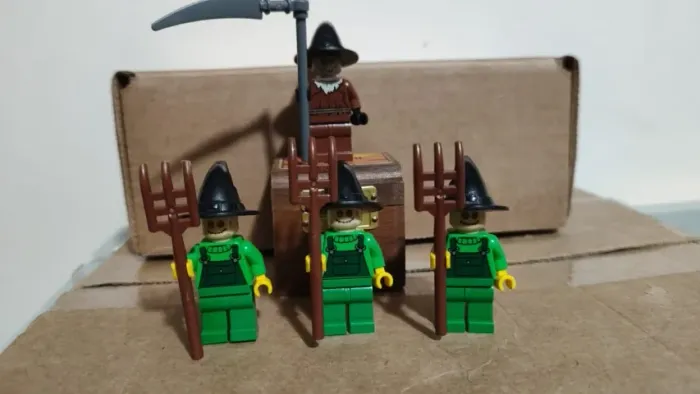 lego batman MOCS capangas do espantalho estilo retro 