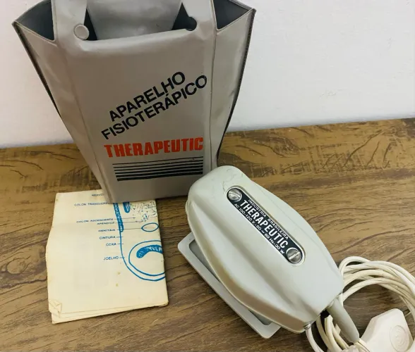 Raro Aparelho Fisioterápico Therapeutic Vintage - Completo