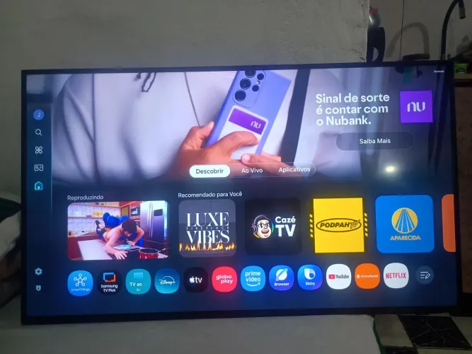 Smart TV led 4k 43"