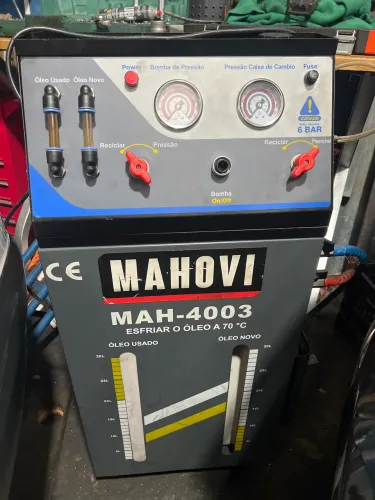 Máquina troca de óleo câmbio Mahovi