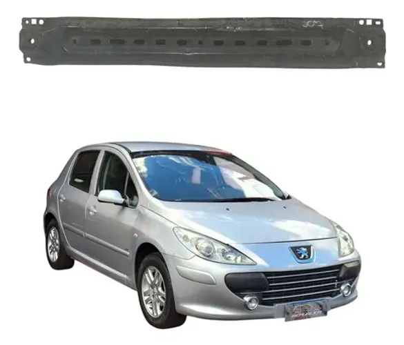 Travessa Inferior Radiador Peugeot 307 2009 A 2012 Preto