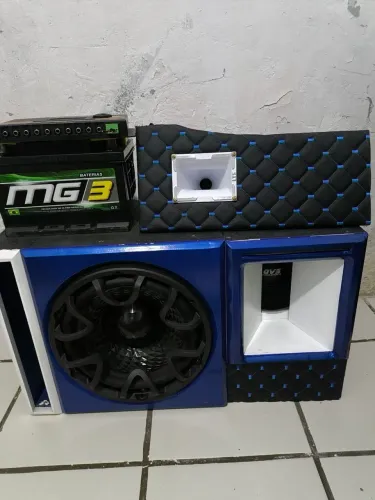 Caixa trio nova ,uxp 12 bobina dupla, Médio 8 qvs,ti eap
