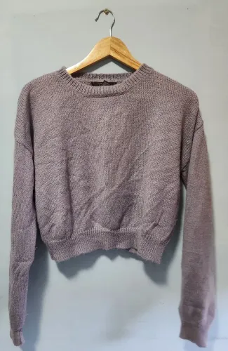 TRICOT CROPPED LILÁS