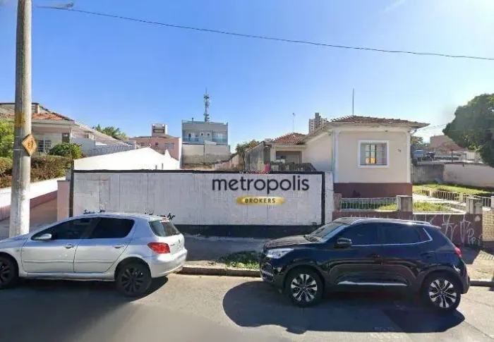 Terreno à venda, 400 m² por R$ 1.350.000,00 - Vila Alzira - Santo André/SP