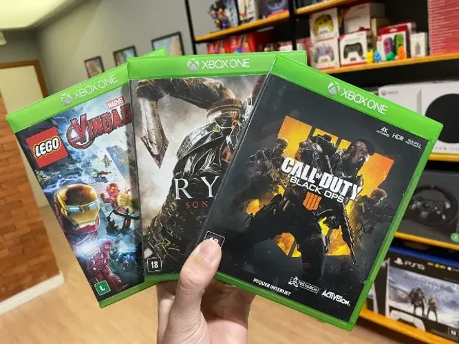 Jogo Xbox One Original (Somos loja, Valores na Descrição)