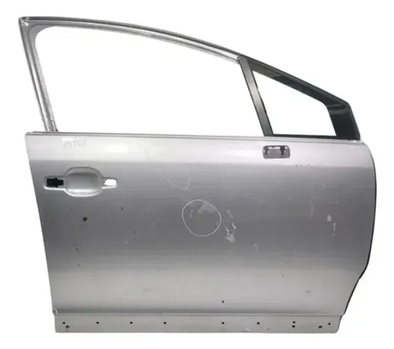 Porta Dianteira Direita C4 Pallas 2007 2013 Prata C Friso Avaria Prata