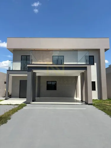 Casa de 3 suítes com piscina e espaço gourmet no Park Caçari R$ 1,79mi
