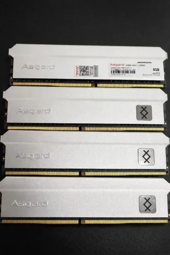 KIT 4x DDR4 Asgard 8GB 3600mhz Cl 18