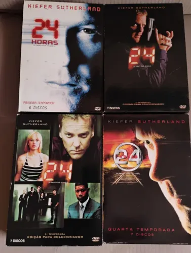 DVDS SÉRIE 24 HORAS
