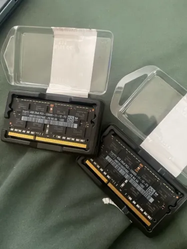 Par de Memória RAM 8GB (2x4GB) DDR3 1600MHz Original iMac / MacBook / Mac Mini