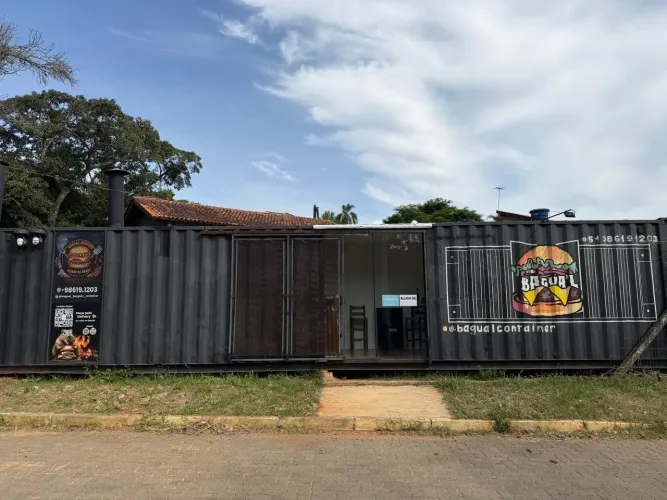 HAMBURGUERIA CONTAINER DE 12 METROS À VENDA!