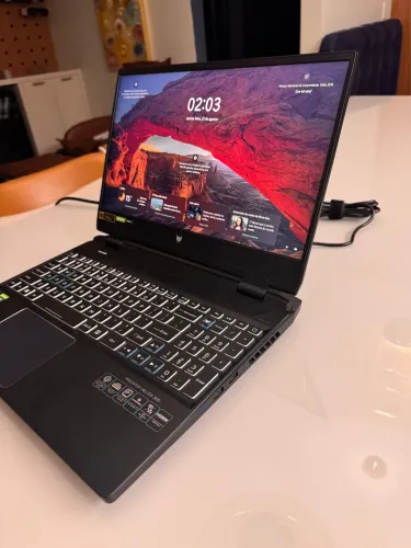 N otebook Gamer Acer Predator Helios PH315-55 i7 12700H 32DDR5 RTX3060 6Gb 1TB SSD