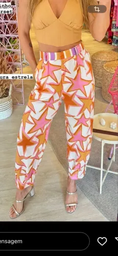 Calça estrela