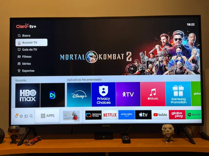 Smart TV Samsung 50? 4K UHD - UN50RU7100G - Excelente estado