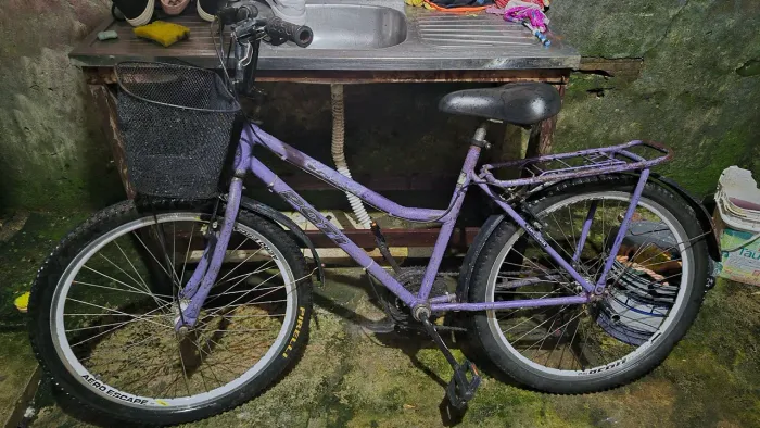 Bicicleta aro 26 reduzida