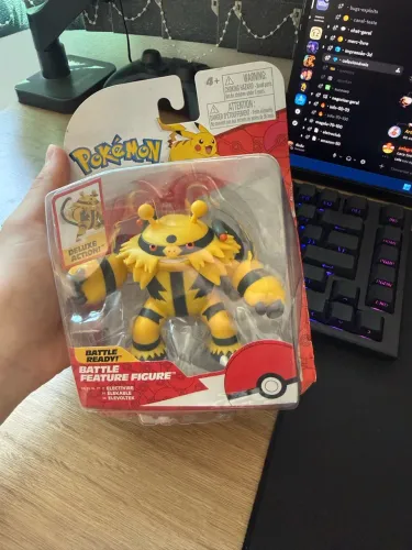 Pokémon PK Fig Eletividade C/Mecanismo Blister < TCG