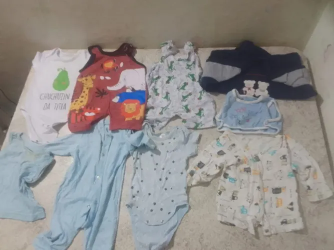 Roupa de bebe menino