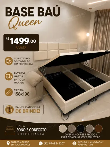 Baú Queen 