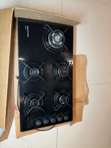 Cooktop Brastemp  5 bocas Modelo Ative Touch Timer 