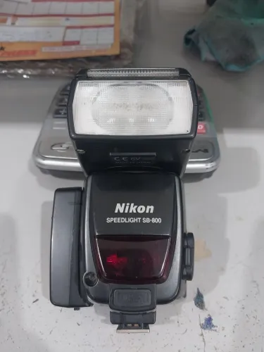 Flash Nikon funcionando
