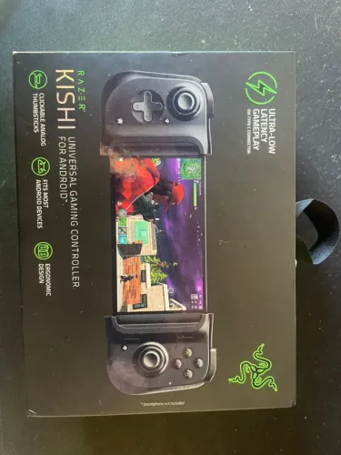 Controle Mobile Razer Kishi para Android, Preto