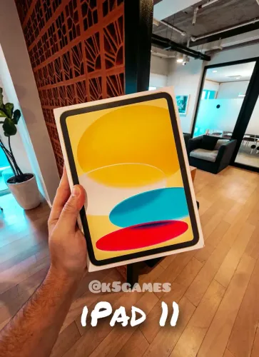 iPad 11 256GB Amarelo - Lacrado - ATENÇÃO ABC SP