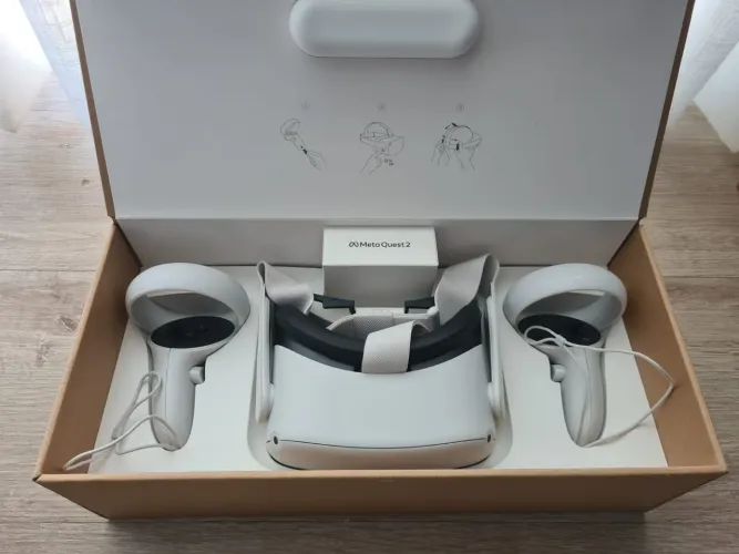 Óculos de Realidade Virtual - Meta quest 2