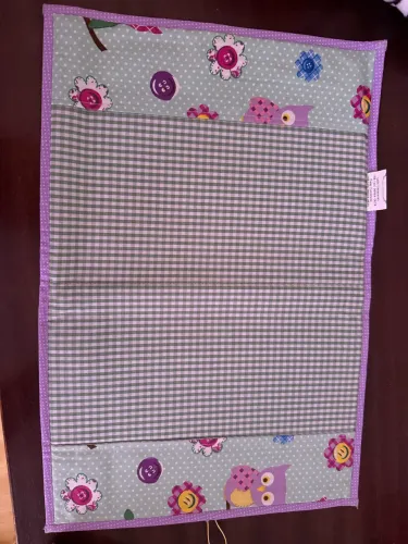 Capa de tecido para livros