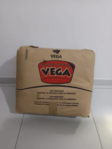 Palha de Aço Número 2  Marca: Vega