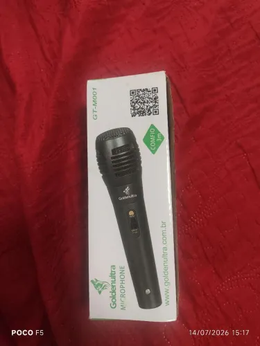 MICROFONE COM FIO
