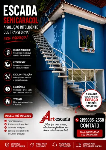 Escada pré moldada *