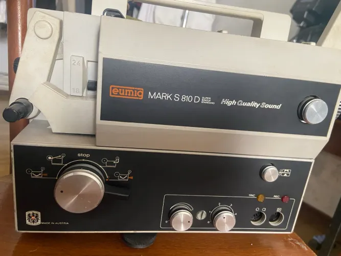 Retroprojetor EUMIG MARK S810D Importado 