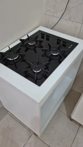 Kit balcão cooktop 4 bocas