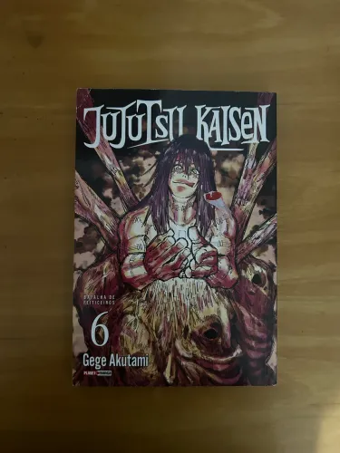 Mangá 6 Jujutsu Kaisen