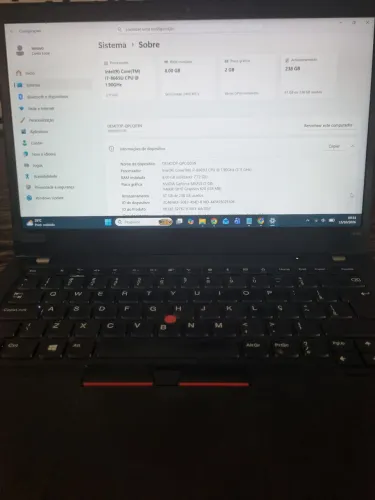 Notebook T490 i7 8a geração 