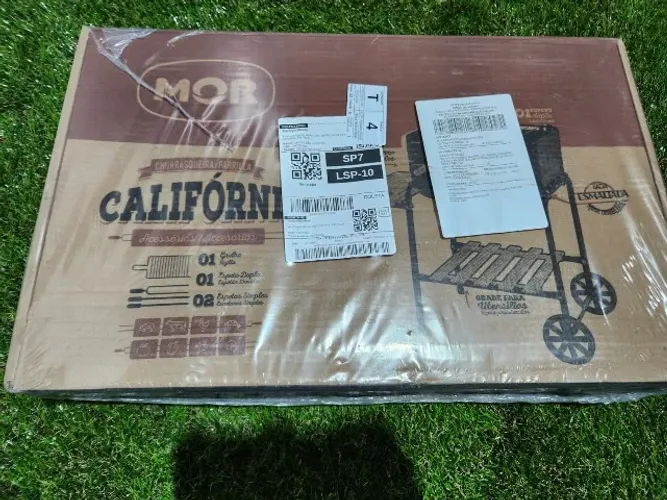 Churrasqueira Móvel Califórnia- Pronta Entrega
