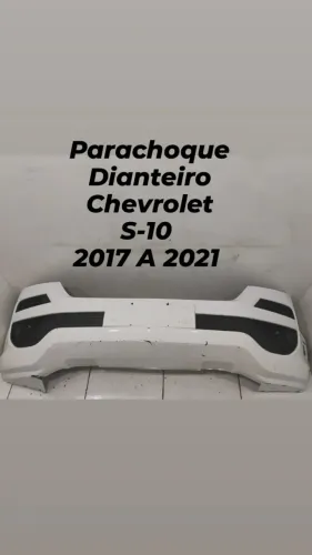 Parachoque Dianteiro Chevrolet S-10 2017 2018 2019 2020 2021 