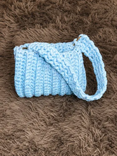 Bolsa de fio de malha