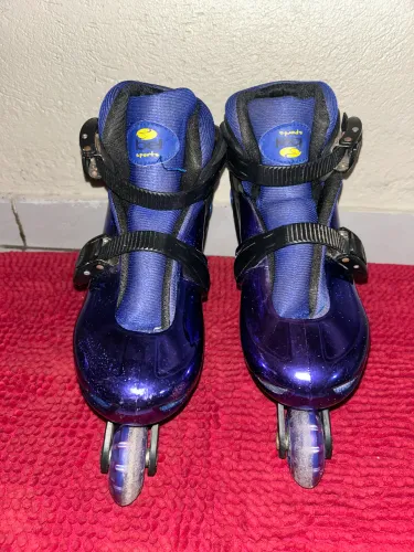 Patins completo com Capacete e Kit de Proteção