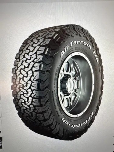 Pneu bfgoodrich 235/7515 letra branca 