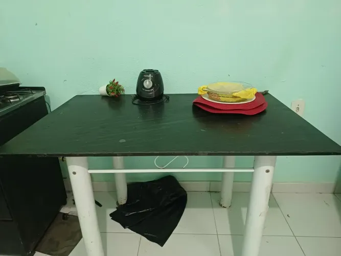 Mesa de mármore 6 lugares somente a mesa