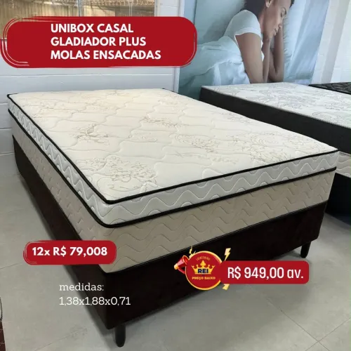 Cama Casal Molas Ensacadas R$ 949,00 à Vista | Frete Grátis + 12x Sem Juros
