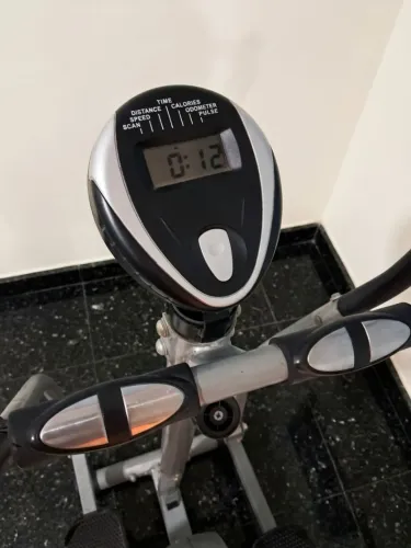 Elíptico Athletic Works compacto e leve! Pronto pra uso!