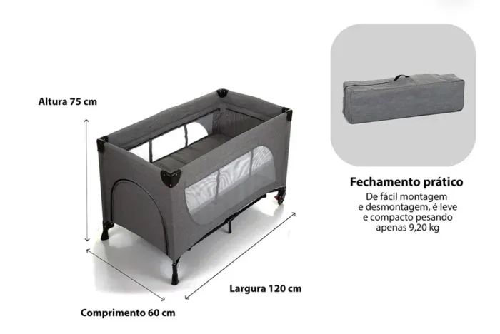 Berço DesmontáVel Moonlight da ABC Design