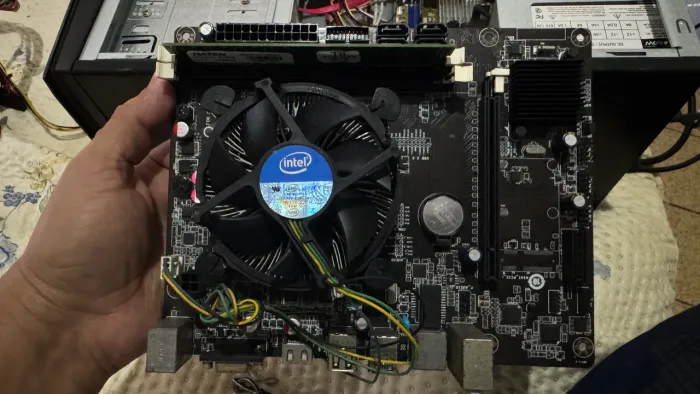 Placa mãe ddr3 , memória e processador .a