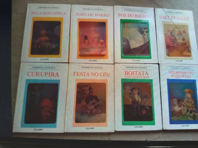 Livros coleção paraíso da criança ( Antigos/ Raridade)