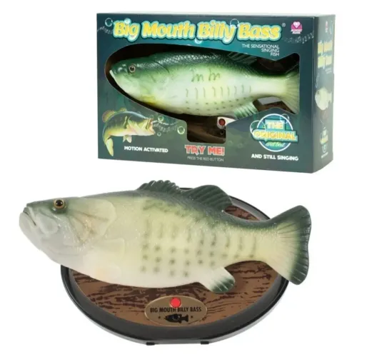 Peixe Cantor Big Mouth Billy Bass - Senso (15 edition)