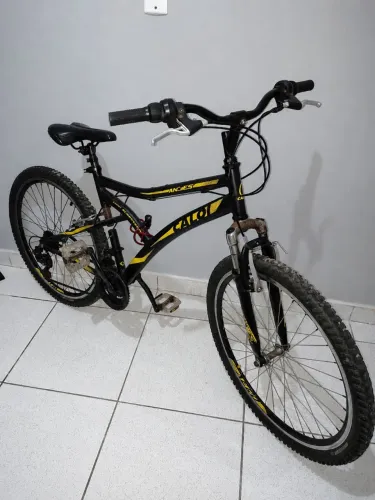 Bicicleta Caloi Andes Aro 26 21 Marchas Usada