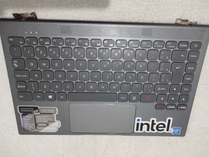 Placa+Teclado Notebook Positivo Motion Gray Q4128C