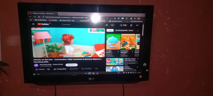 TV LG 32' não é smart